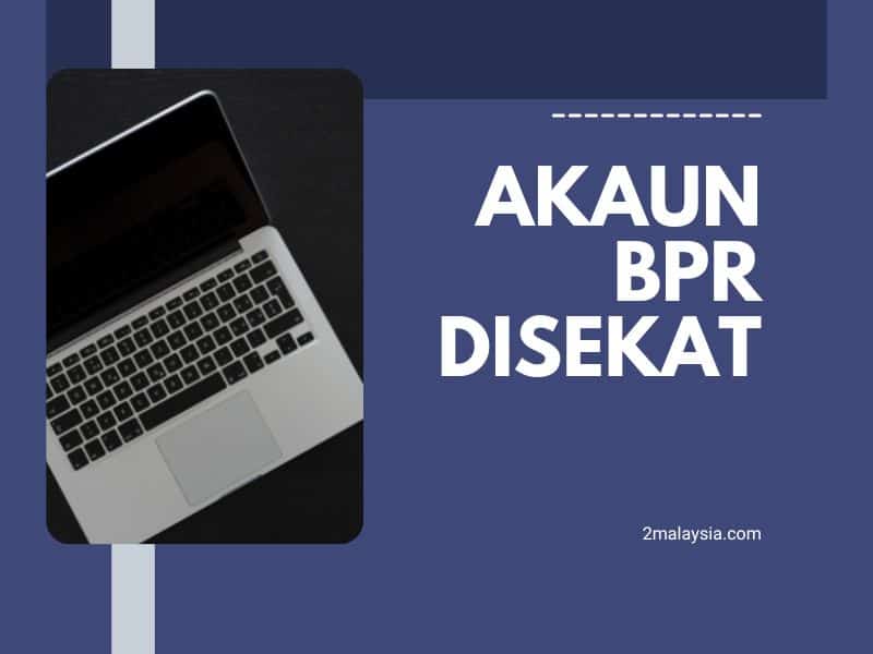 Akaun BPR Disekat