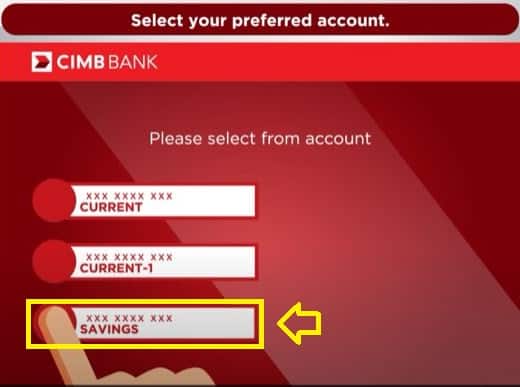 Cara Bayar Loan Kereta CIMB di ATM (6)