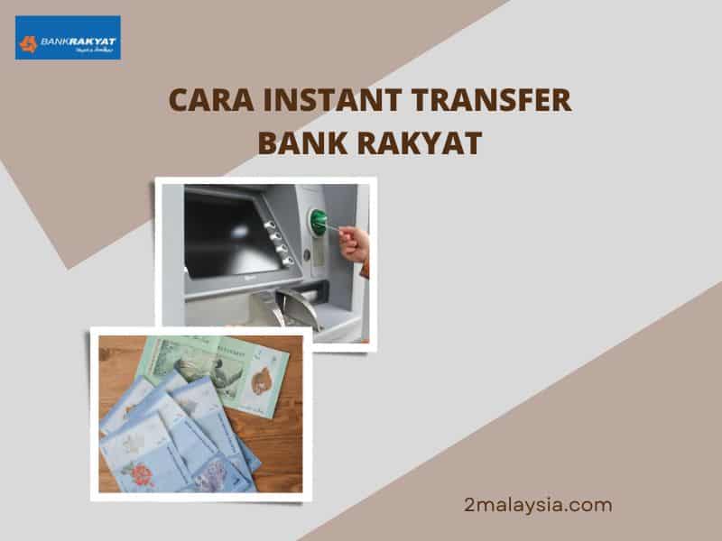 Cara Instant Transfer Bank Rakyat