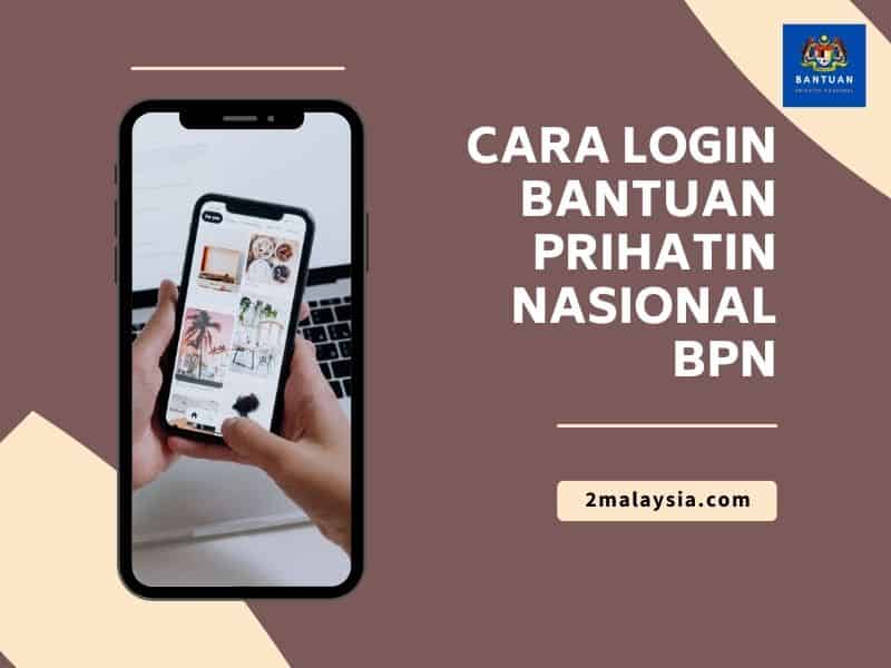 Cara Login Bantuan Prihatin Nasional BPN