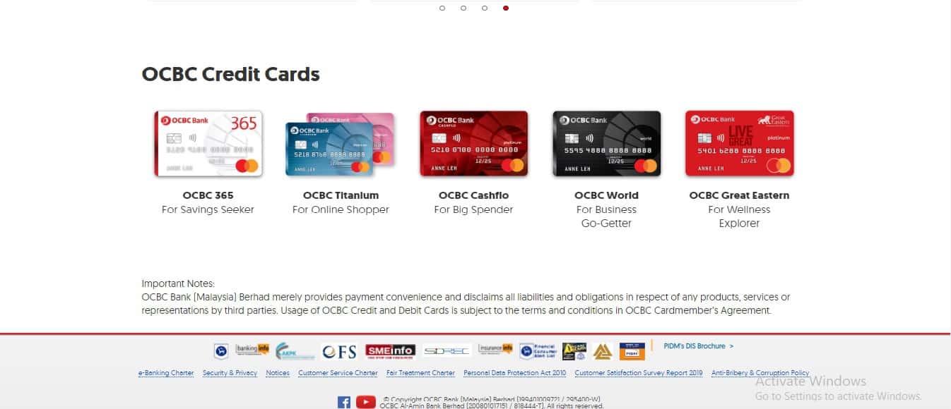 Cara Mohon Kad Kredit OCBC