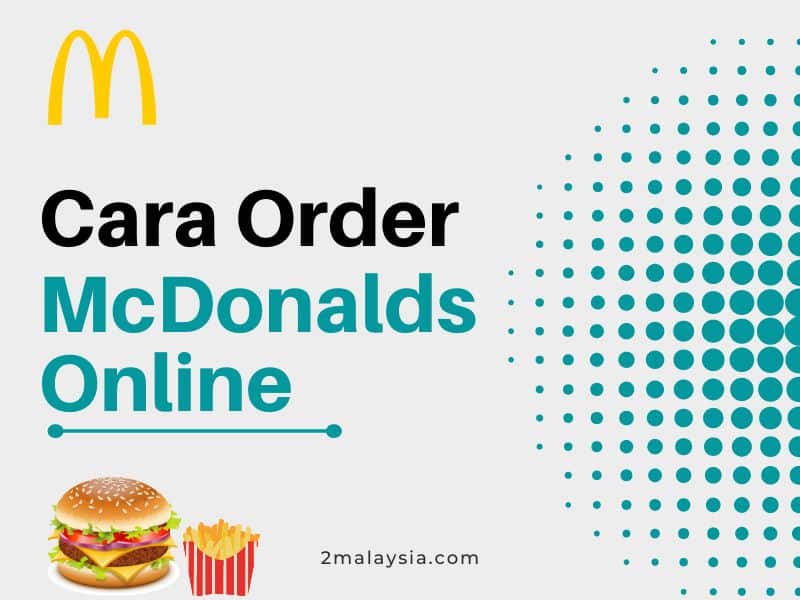 Cara Order McDonalds Online
