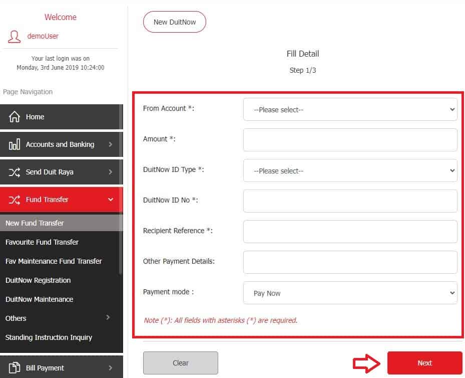 Cara Transfer Duit Agrobank Melalui DuitNow (3)