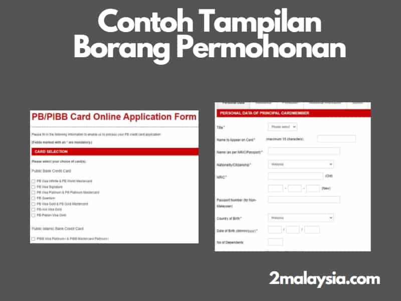 Contoh Tampilan Borang Permohonan (ok)