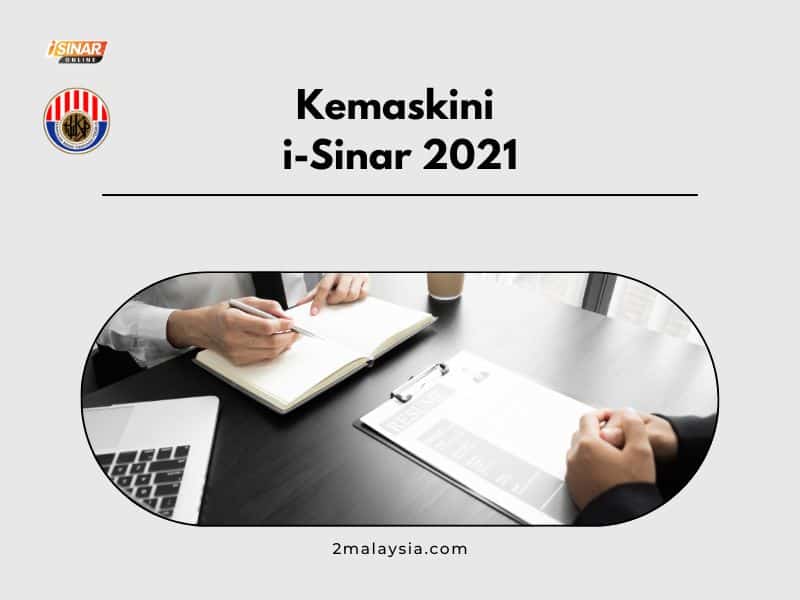 Kemaskini i-Sinar 2021