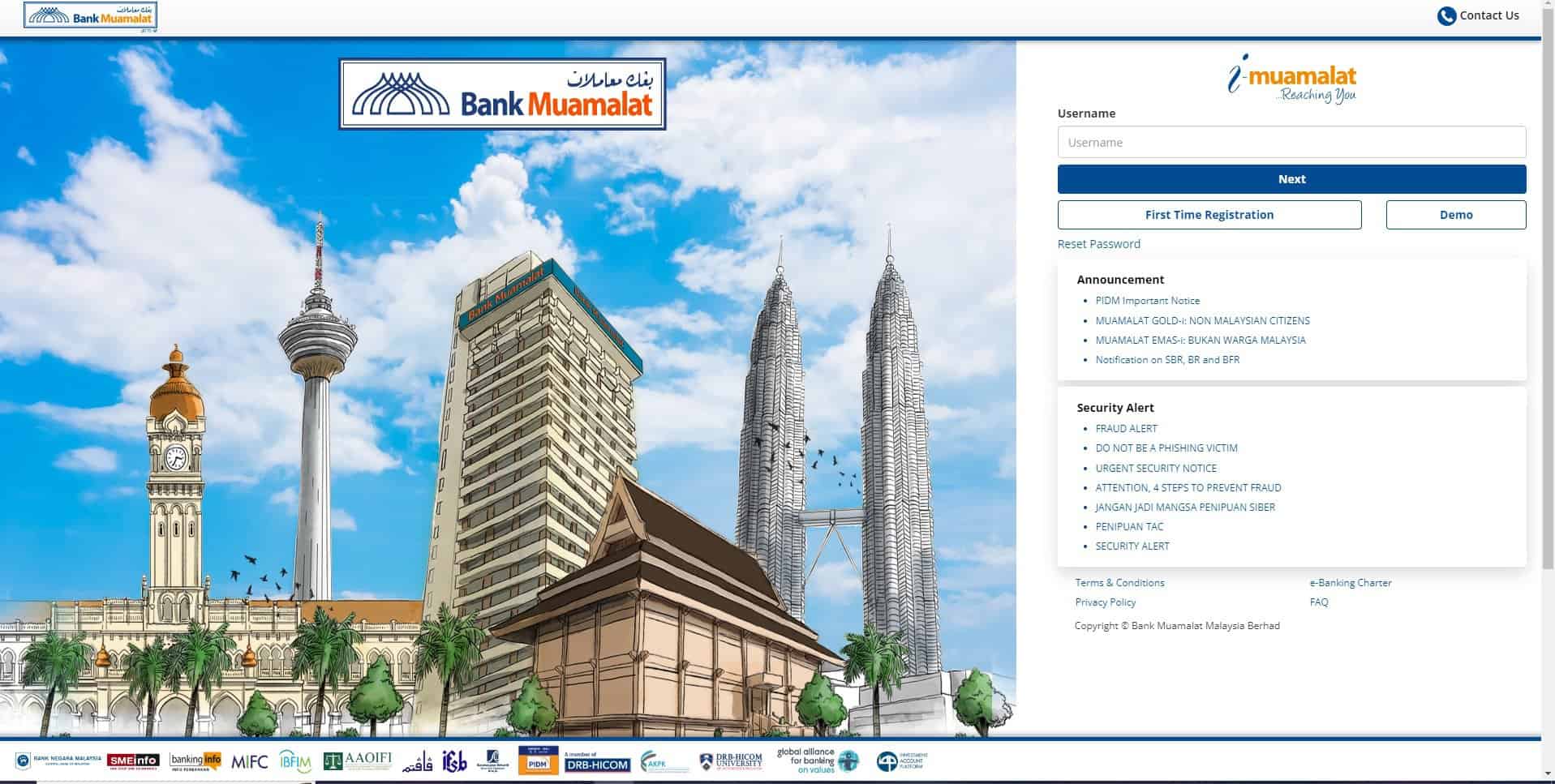 Laman Web Rasmi Bank Muamalat