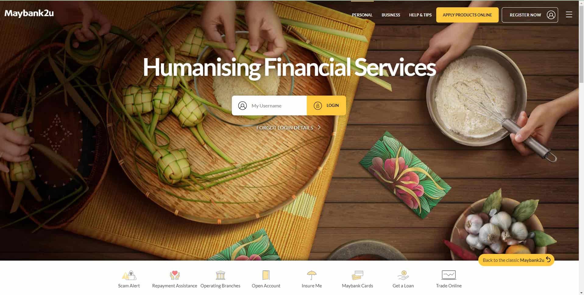 Laman Web Rasmi Maybank