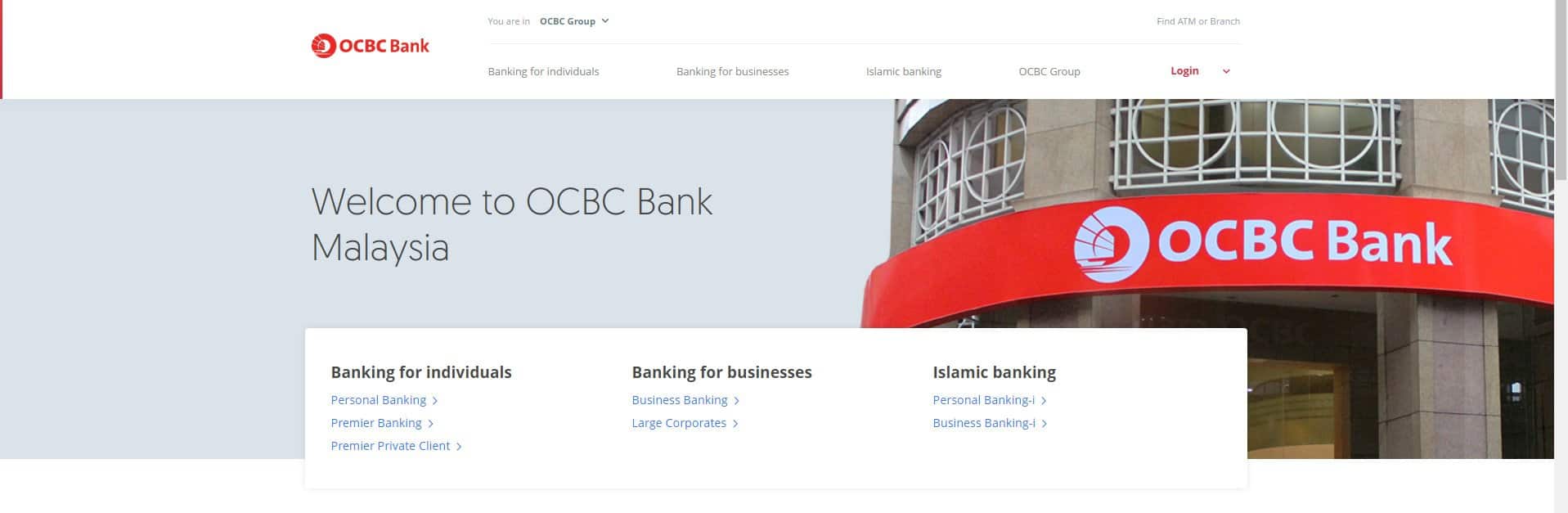 Laman Web Rasmi OCBC Malaysia