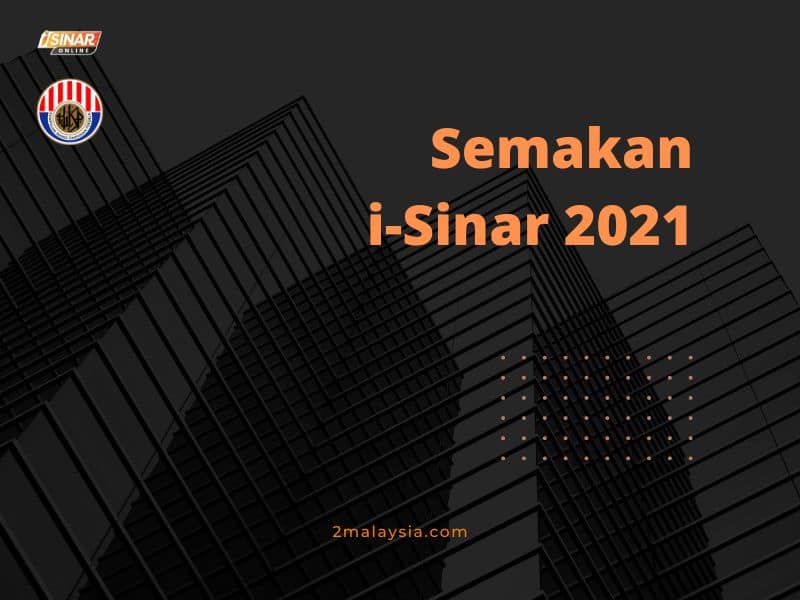 Semakan i-Sinar 2021