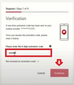 Verification HSBC (Cara daftar HSBC 4)