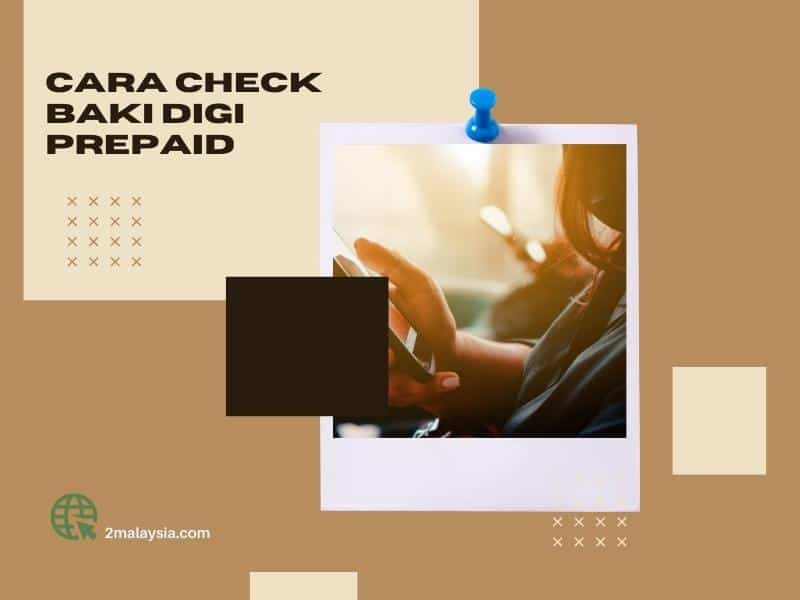 cara check baki digi (prepaid)