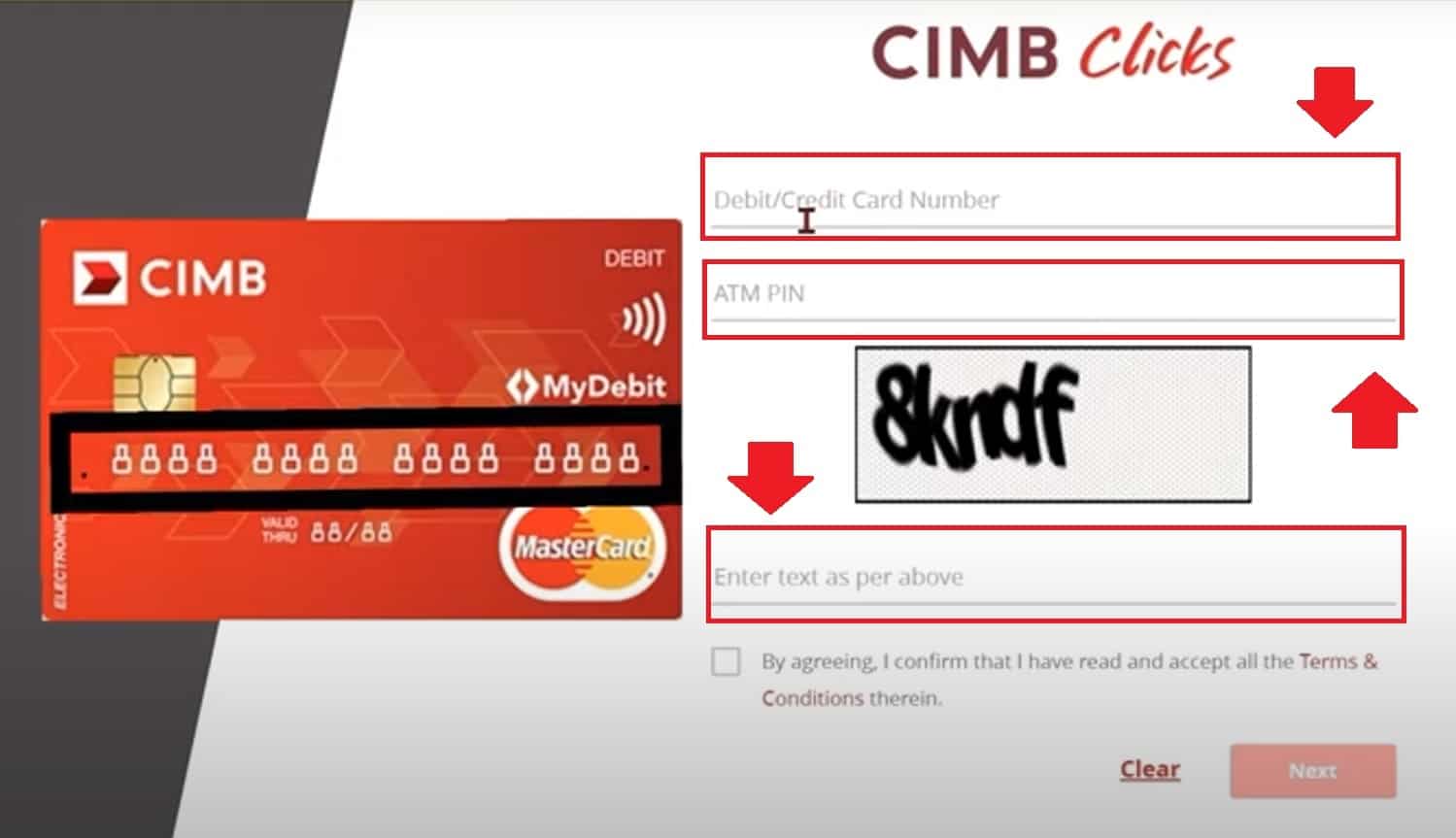 cara daftar cimb click 5