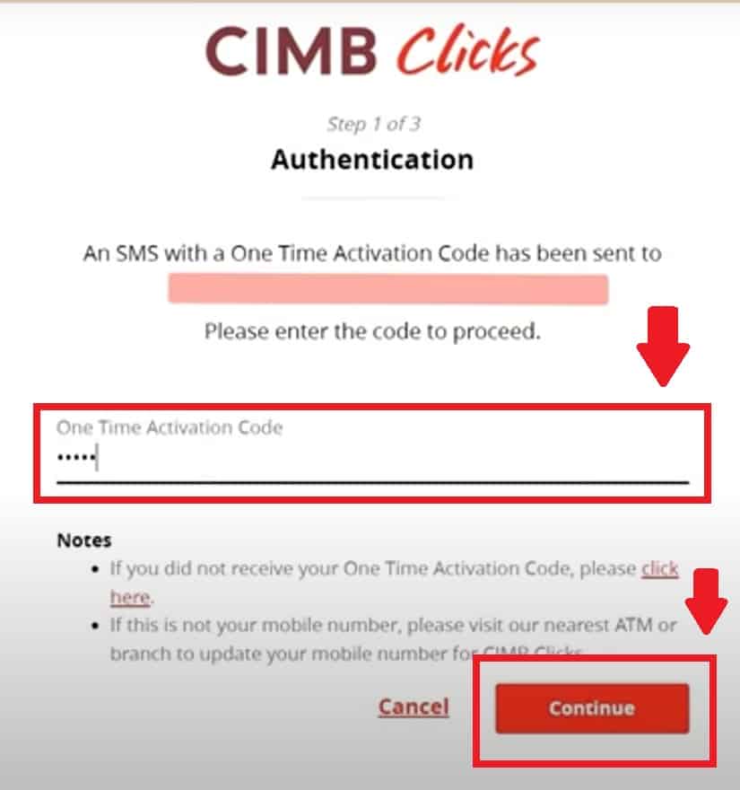 cara daftar cimb click 6