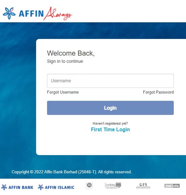 cara dapatkan penyata bank affin bank online 2