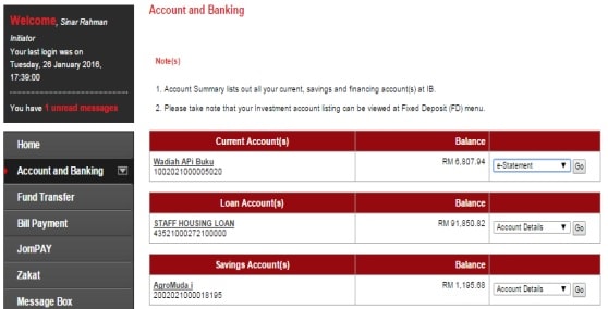 cara dapatkan penyata bank agrobank online (3)