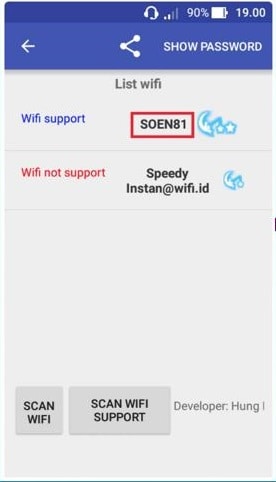 cara hack Wifi di Android (guna Wifi Test 1)