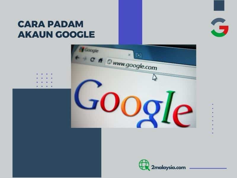 cara padam akaun google pict