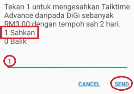 cara pinjam kredit digi (via dail 6)