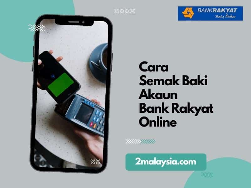 cara semak baki akaun bank rakyat online