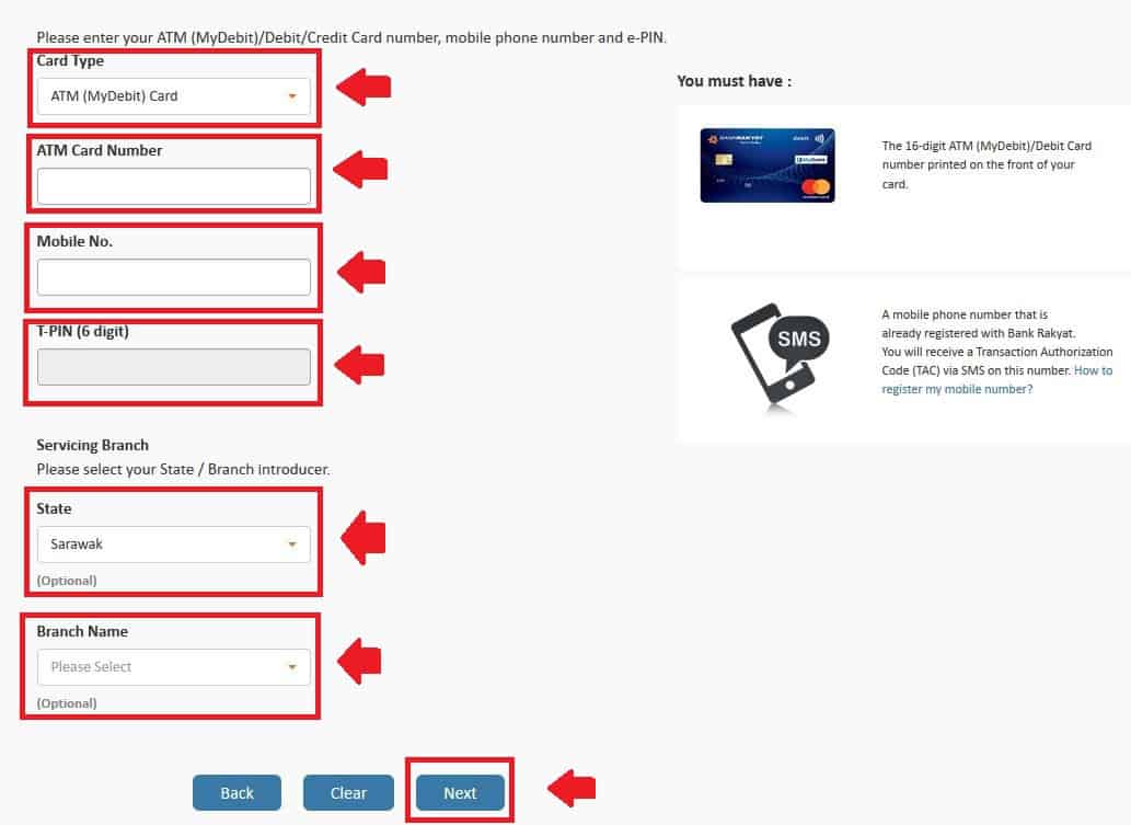 cara semak baki akaun bank rakyat online(cara daftar irakyat 3)