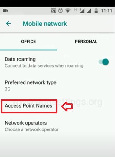 cara setting apn maxis (android 3)