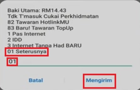 cara share kredit maxis (ke indonesia 2)