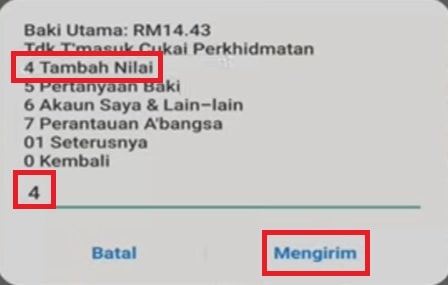 cara share kredit maxis (ke indonesia 3)