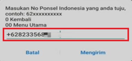 cara share kredit maxis (ke indonesia 7)