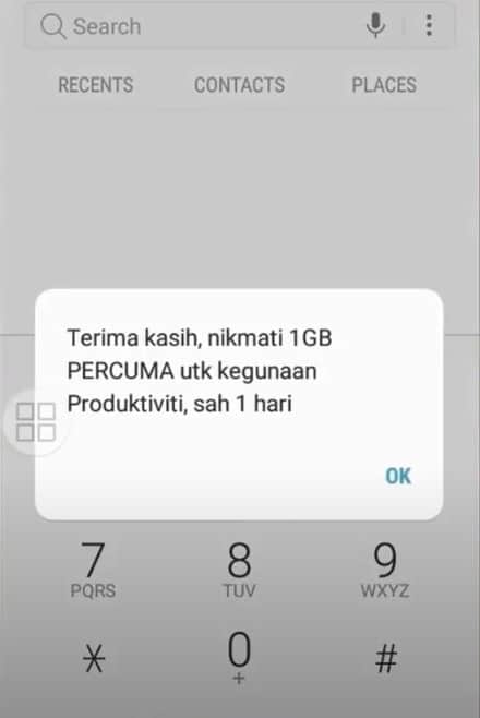 cara tebus internet free digi (prepaid 2)