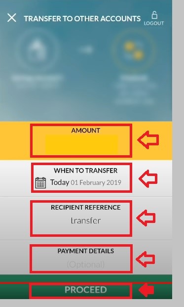 cara transfer duit maybank ke maybank (via app 5)