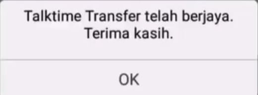 cara transfer kredit didi (via ussd 8)