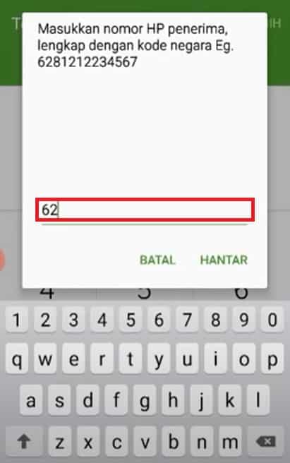 cara transfer kredit digi ke indonesia (via dial 6)