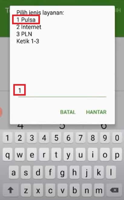 cara transfer kredit digi ke indonesia (via dial 7)