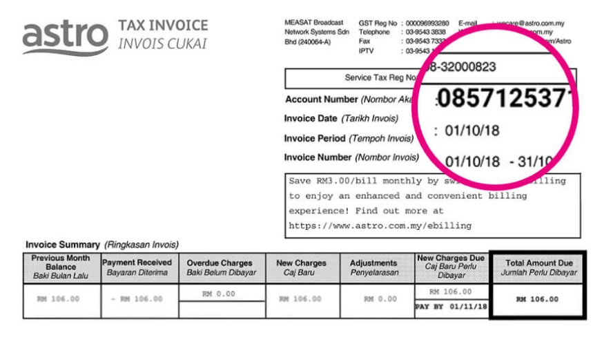 invoice