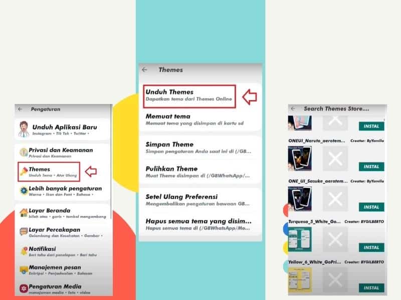 kemaskini whatsapp terbaru gb(theme a)