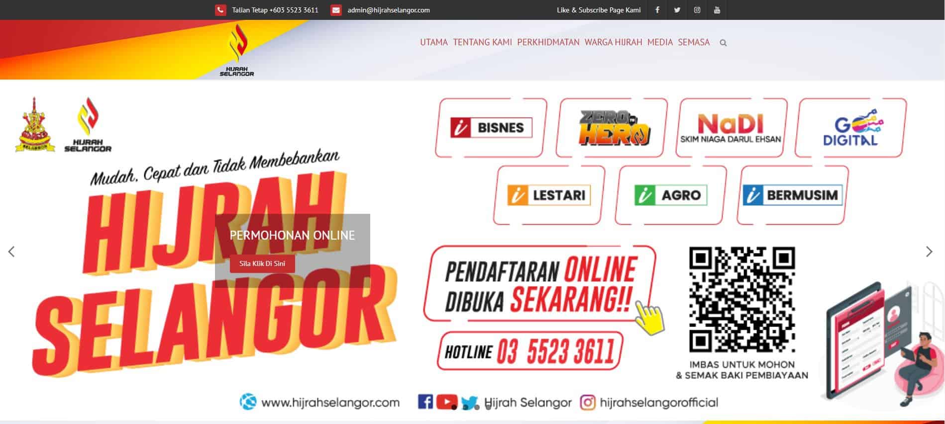 laman web hijrah slangor