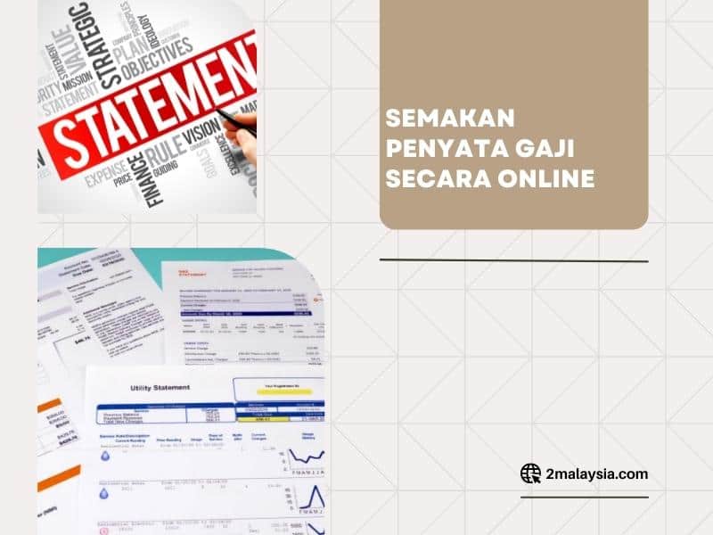 semakan penyata gaji secara online