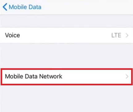setting apn u mobile (iOS 3a)