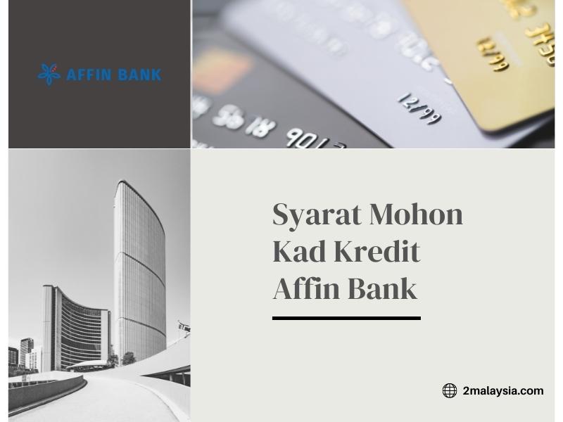 syarat mohon kad kredit affin bank pic